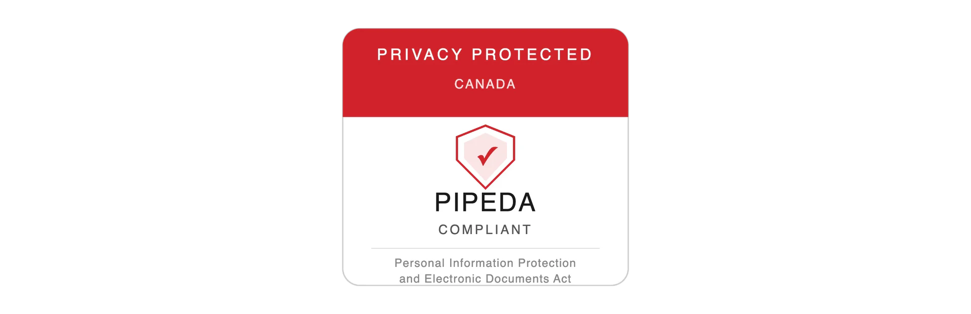 PIPEDA trust badge for Manitoba Cloud