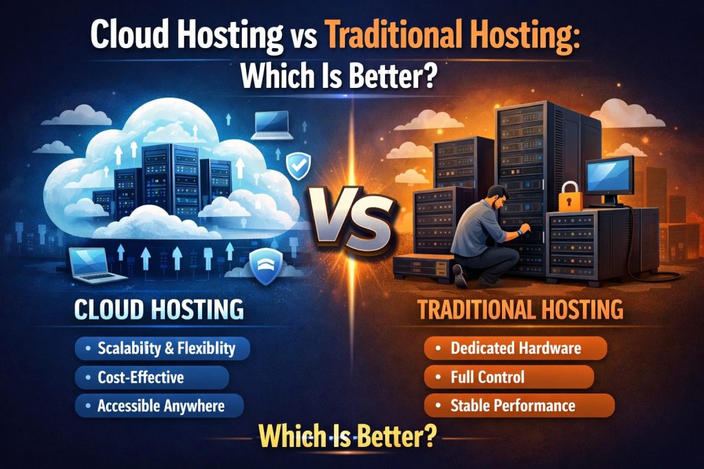 Cloud Hosting vs Traditional Hosting: Which is Better?